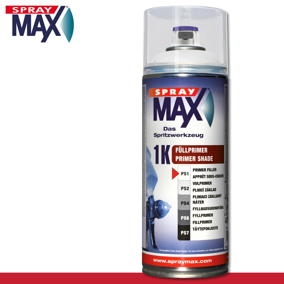 Kwasny SprayMax 400 ml 1K imprimación de llenado Primer Shade Spot Repair relleno anticorrosión - Imagen 1 de 1