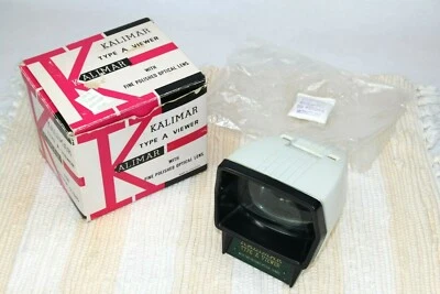 DE COLECCIÓN KALIMAR TIPO A VISOR DIAPOSITIVA A COLOR con LENTE ÓPTICA FINA PULIDA con CAJA ORIGINAL Foto 1 de 4