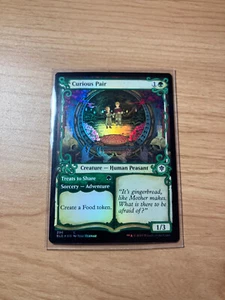 Curious Pair (Showcase) - 296 - Throne of Eldraine - Foil - Magic the Gathering - Picture 1 of 3