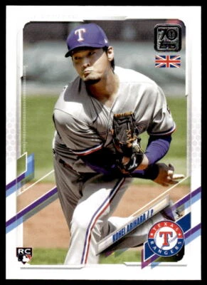 2021 Topps UK Edition #193 Kohei Arihara  RC   Texas Rangers - Image 1 of 2
