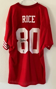 Jerry Rice San Francisco 49ers signiertes signiertes signiertes Trikot mit GAI COA - Bild 1 von 5