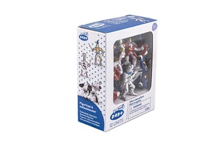 Papo 33022 Caballero Set 12 Figuras Mini Tub Caballero Y Castillos - Imagen 1 de 1
