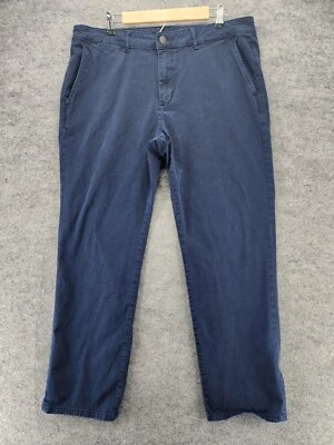 DL1961 Chino Pants Mens 38x30 Ivan Slim Peacoat Blue - Image 1 of 4