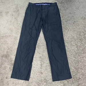 Banana Republic Pants Men’s 35x34 Gray Chino Tailored Fit Cotton Dress Flat - Picture 1 of 9