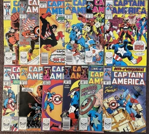 CAPTAIN AMERICA #341, 344, 350-353, 355, 356 & 363-366 (Marvel) Lot of 12 Books! - Picture 1 of 7