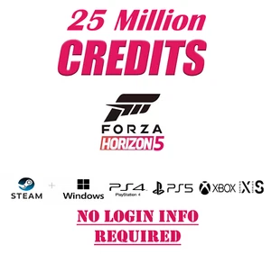 Forza Horizon 5 | x25 Million CREDITS - 100% Safe - XBOX/PLAYSTATION/PC/STEAM - Picture 1 of 1