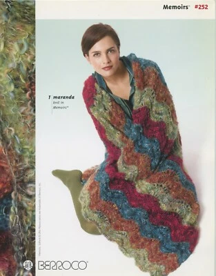 Berroco Knitting Pattern Book 252 Memoirs - 7 Designs for Women & Home - Image 1 of 4