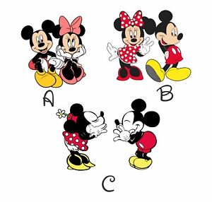 02-67 Minnie Mickey Mouse Couples Car Window Vinyl Decal Sticker
