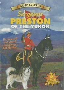 Sergeant Preston Of The Yukon 3 Classic TV Episodes Brand New DVD In Shrink Wrap - Foto 1 di 2