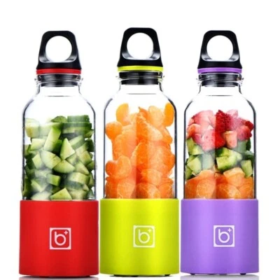 Bingo Mini Spremiagrumi Portatile Ricaricabile USB Frullatore Elettrico 500ml USA Stock - Immagine 1 di 4