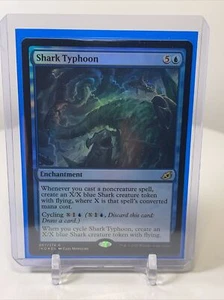 Magic Gathering-MTG-Shark Typhoon-Ikoria-PACK FRESH-FOIL - Picture 1 of 5