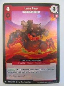 Lava Bear 123/214 1 Star Rare Holo Card MZ1 Metazoo 2025 Base Set - Picture 1 of 6