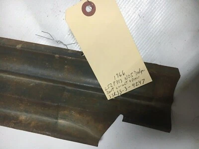 1966 Dodge Cornet 4 двери Dart кузов панель порог отделка Mopar новый из старых запасов - Изображение 1 из 4