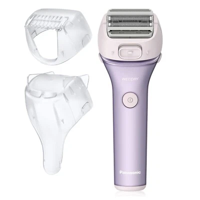 Panasonic Electric Shaver Women Cordless 4-Blade Wet Dry Bikini Trimmer, Purple - Image 1 of 4