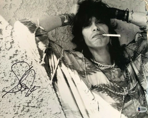 Steven Tyler signed autographed 11x14 photo Aerosmith Beckett COA Cover