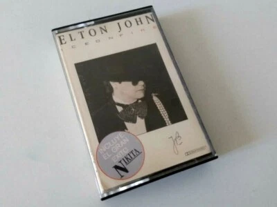 Elton John Ice On Fire Rare Cassette Tape Argentina Pressing VG+ Condition - Image 1 of 3