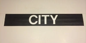 Sheffield Bus Blind ( Yorkshire ) 37"- City - Picture 1 of 1