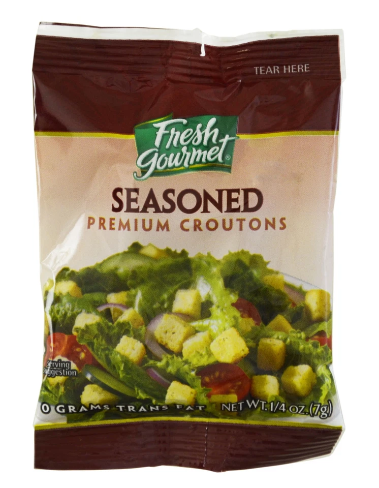 Fresh Gourmet Premium Croutons, Seasoned, 0.25 Ounce (2 Pack50) - Image 1 of 1
