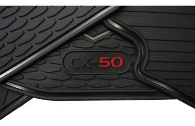 Juego de alfombrillas originales para todo tipo de clima Mazda CX50 2022 a 2026 Foto 1 de 4