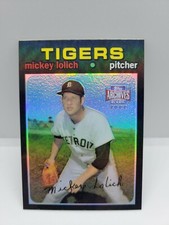 Mickey Lolich 1971  Topps #133 Chrome Archives Reserve 2002 Detroit Tigers "MINT