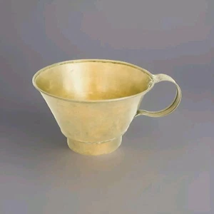Ancienne cruche en cuivre massif et laiton épicerie ou pelle à grains NÉERLAN... - Afbeelding 1 van 6