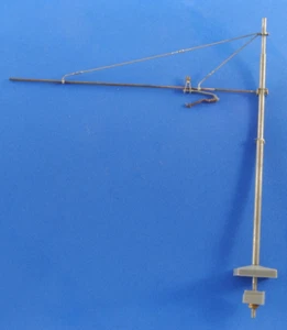 BFC IL TRENO 907/908 Palo 2 binari tipo M29 linea aerea catenaria H0 1:87 - Foto 1 di 2
