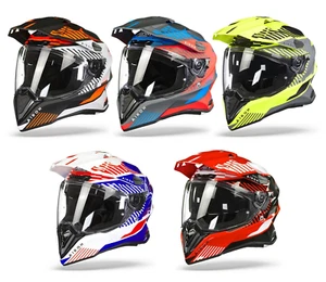 Airoh Commander Motorcycle Helmet Adventure On/Off Road Helmet Dual Sport - Picture 1 of 43