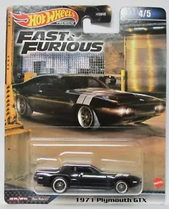 CUSTODIA HOT WHEELS FAST & FURIOUS B 2023 1971 PLYMOUTH GTX 4/5 SPEDIZIONE COMBINATA - Foto 1 di 1