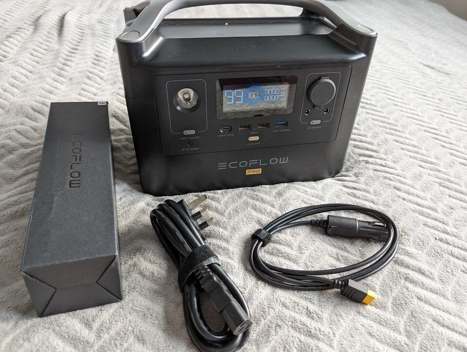 EcoFlow RIVER Pro 720Wh 600w (1200w surge)  Portable Power Station - Image 1 of 4