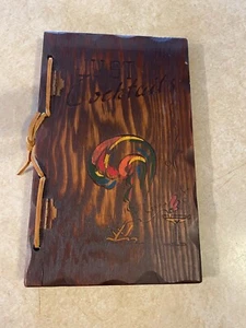 Just Cocktails- Three Mountaineers Wood Covered Book-1939 FREE SHIPPING - Picture 1 of 12