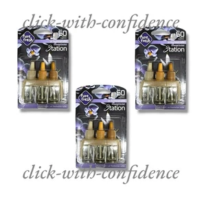 3 x Pure Fresh 3tation Oriental Orchid Air Freshener Refill Up To 60 Days - Picture 1 of 1