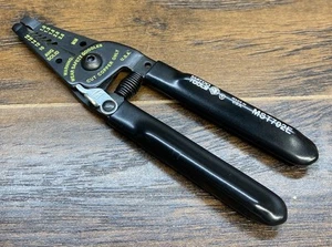 MATCO Tools USA Made Wire Stripper Cutter Pliers 10-18 AWG MST702E Black 6.25" - Picture 1 of 6