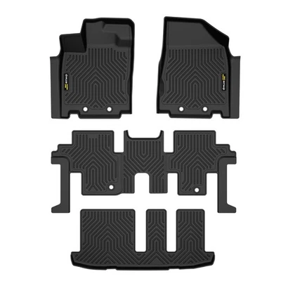 TPE Floor Mats Cargo Liners Fit For 2014-2020 Nissan Pathfinder Infiniti QX60 3D Foto 1 de 4