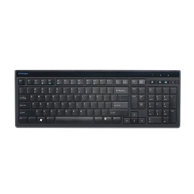 Kensington K72357us Keyboard - Wired - Black Usb - Slim, Low-profile Keys - Image 1 of 2