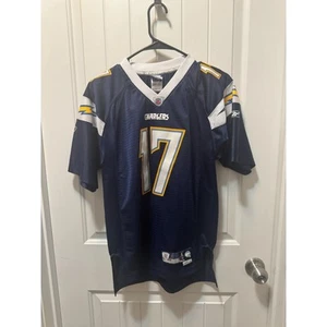 Camiseta Reebok Premier NFL San Diego Chargers Philip Rivers Azul Marino Talla L (14-16) - Imagen 1 de 5