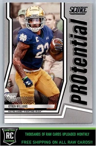 2022 Score PROtential Kyren Williams #P-KYW Notre Dame Fighting Irish - Picture 1 of 2