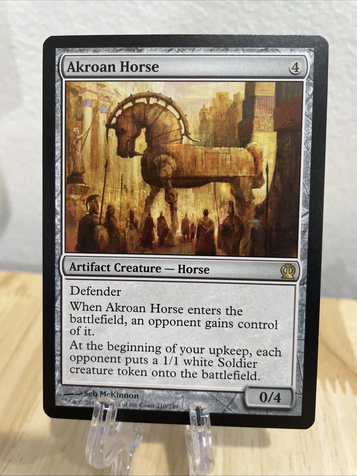 MTG Akroan Horse Regular #210/249 Theros Rare NM/M - Image 1 of 1