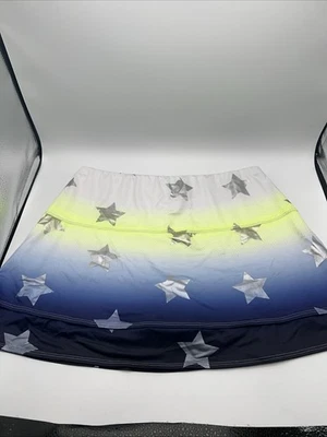 Falda de tenis Lucky in Love Star Dust Skort talla XL coloridas estrellas plateadas Foto 1 de 4