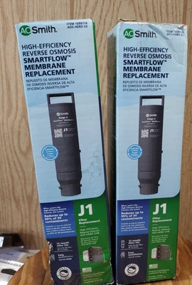 A.O. Smith Membrane Reverse Osmosis Under Sink J1 Filter AOS-HERO-S2 Set Of 2 - Image 1 of 4