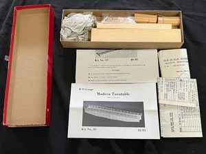 H-D Models HO scale wood kit #30: Modern Turntable, 95' to 125' length - Bild 1 von 6