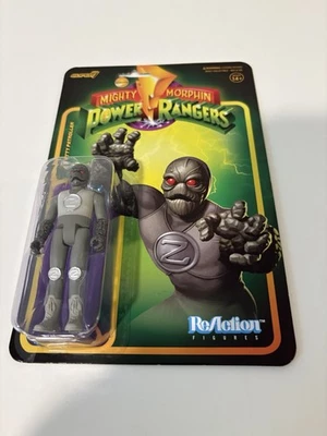 Figura de acción Super7 ReAction Mighty Morphin Power Rangers Z Masilla Patroller NUEVO Foto 1 de 4