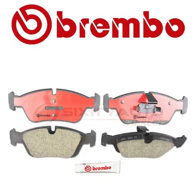 Brembo Front Disc Brake Pad Set for 1999 BMW 318ti  - Braking Stopping Wheel qh Foto 1 de 4