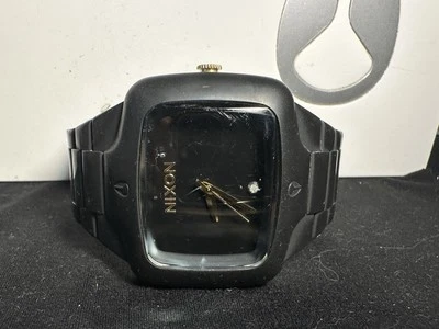 Nixon The The Rubber Player Watch Black/Gold - Image 1 of 4