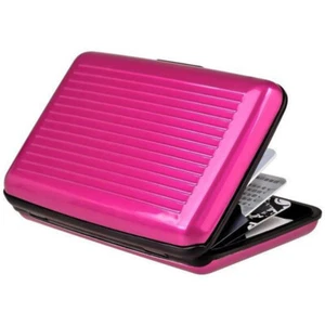 Waterproof Case Box Business ID Credit Card Wallet Holder Aluminum Metal Pocket - Picture 1 of 21