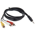 Audio Line 1.2M/4Ft Adapter Audio Stereo Cable 3 Standards For Tv Sound Speakers