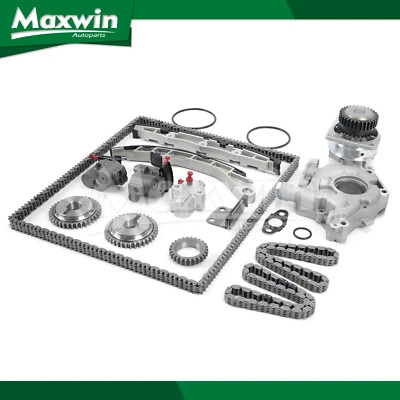 Timing Chain Kit Oil Water Pump Fit Infiniti G35 Nissan 350Z Murano Maxima 3.5L - Image 1 of 4