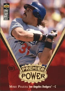 1997 Collector's Choice Premier Power Gold #PP19 Mike Piazza - NM-MT - Picture 1 of 2