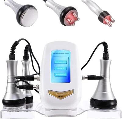 Facial Body Beauty Skin Care 3 Massage Heads Machine for Women And Men Salon Use - Image 1 of 4