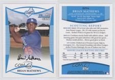 2008 Bowman Prospects Brian Mathews #BP94
