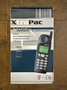 Nokia 5110 - Dunkelblau | OVP | T-D1 XtraPack | wie Neu | Original | Selten | - Bild 1 von 13